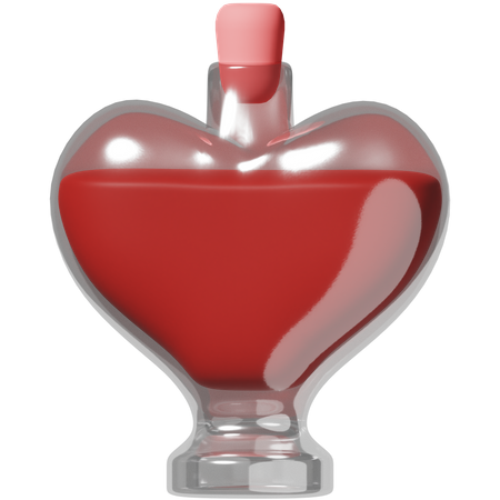 Love Potion  3D Icon