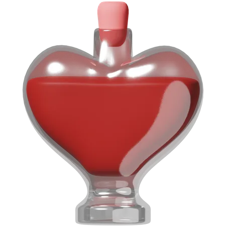 Love Potion  3D Icon