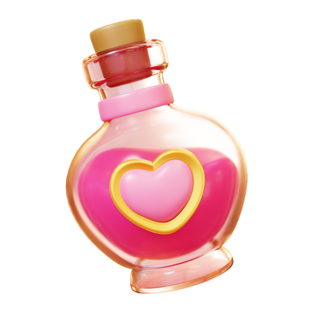 Love Potion 3D Icon