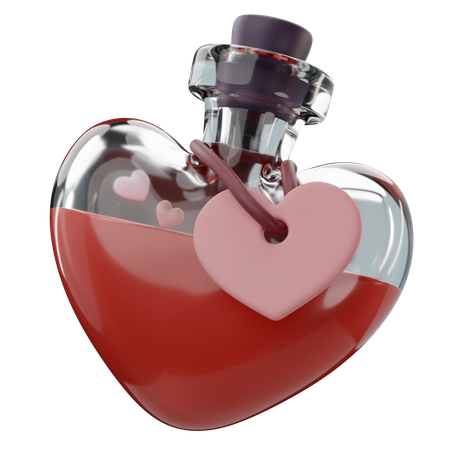 Love Potion 3D Icon