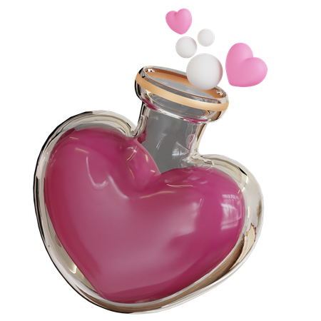 Love Potion 3D Icon
