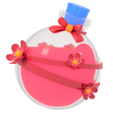 Love Potion  3D Illustration