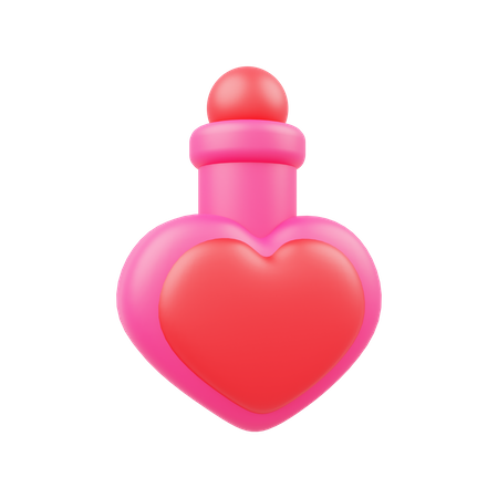 Love Potion  3D Illustration