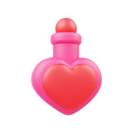 Love Potion  3D Illustration