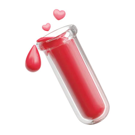 Dripping Love Potion 3D Icon
