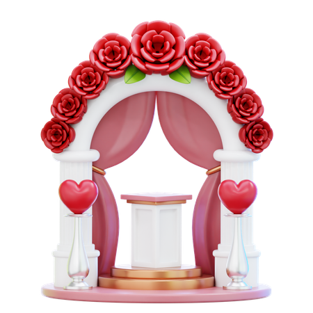 Love proposal  3D Icon