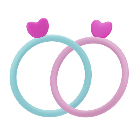 Love Ring  3D Icon