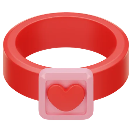 Love Ring 3D Icon