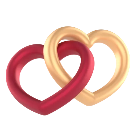 Love Rings 3D Icon