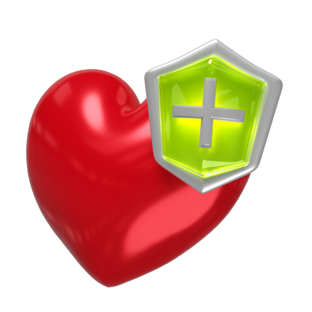 Love Safety  3D Illustration