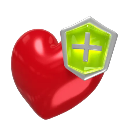 Love Safety  3D Illustration