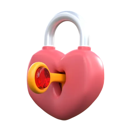 LOVE SECURITY  3D Icon