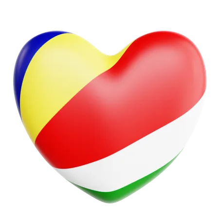 Love Seychelles  3D Icon