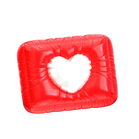 3 D Abstract Inflated Shape Love 3D Icon
