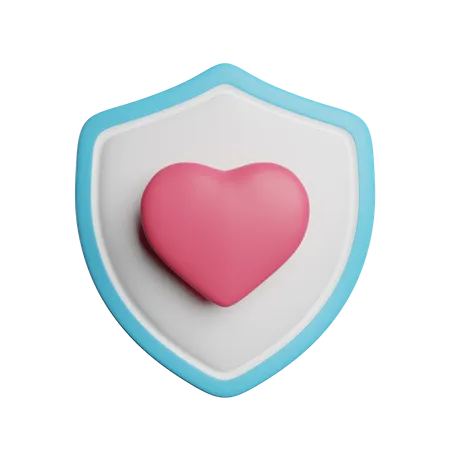 Love Shield  3D Icon