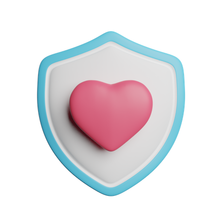 Love Shield  3D Icon