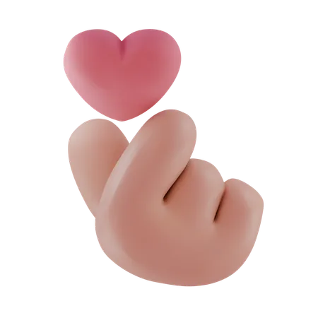 Love Sign  3D Icon