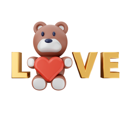 Love Sign 3D Icon