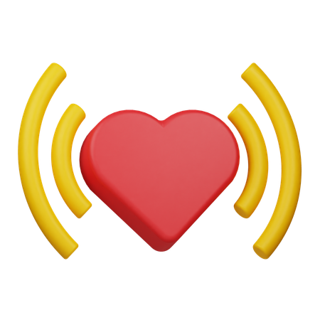 Love Signal  3D Icon