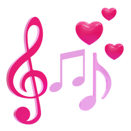 Love Song  3D Icon