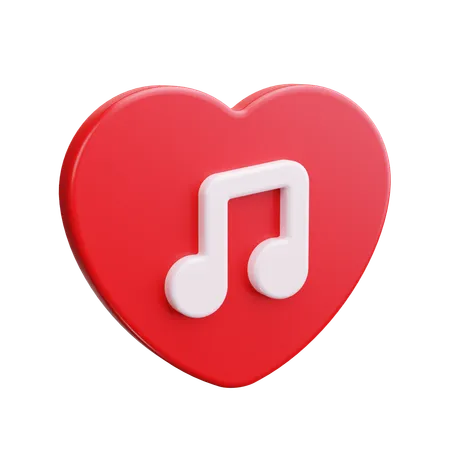 Love Song  3D Icon