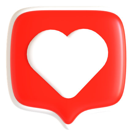 사랑 스티커  3D Icon