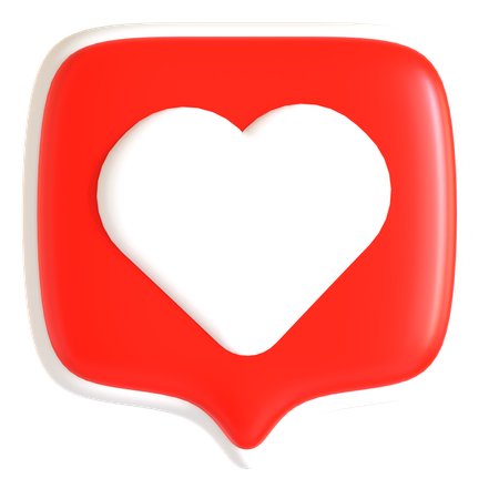 Love Sticker  3D Icon