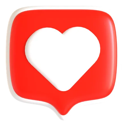 Love Sticker  3D Icon