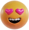Love Struck Emoji