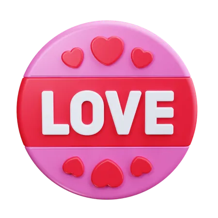 Love Symbol  3D Icon