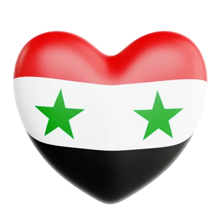 Love Syria  3D Icon