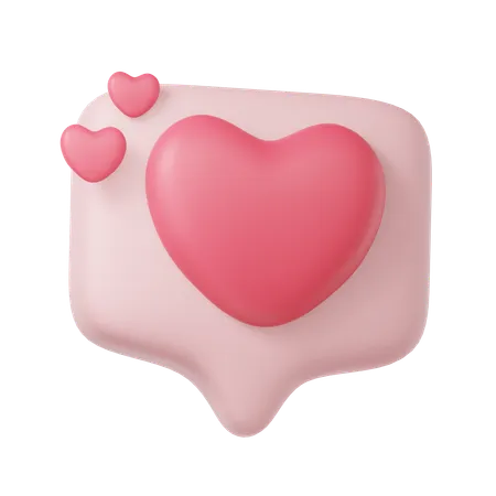 Love Tag  3D Icon