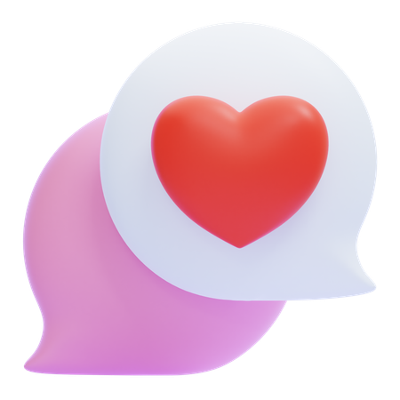 ラブトーク  3D Icon