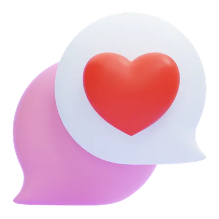 Love Talk  3D Icon