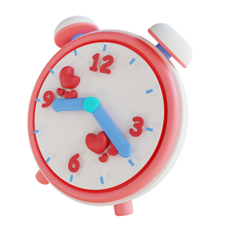 Love Time  3D Icon