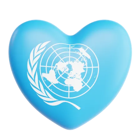 Love United Nations  3D Icon