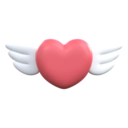 Love wing  3D Icon