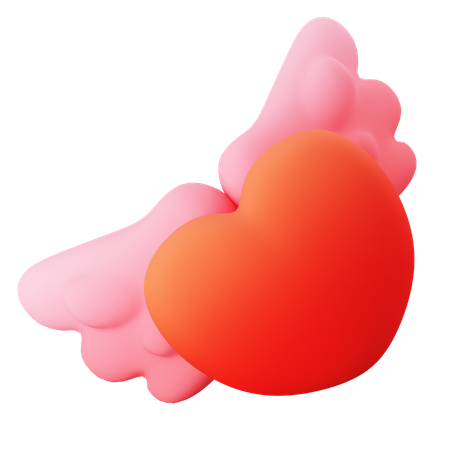Love wing  3D Icon
