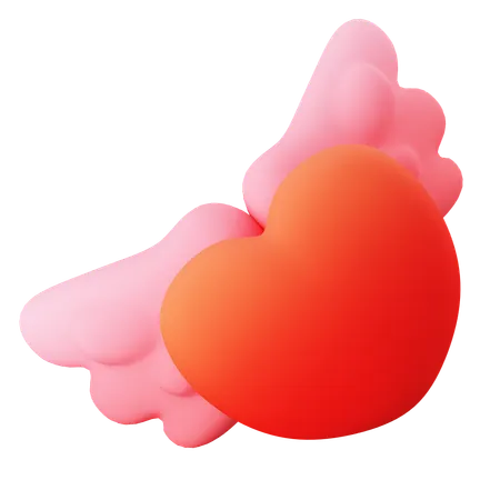 Love wing  3D Icon