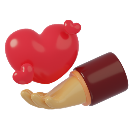 Love You  3D Icon