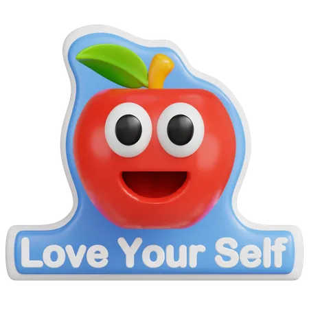 Love Your Self  3D Icon