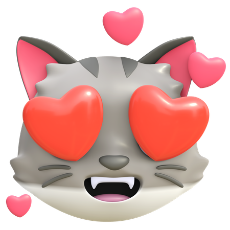 Lovely cat  3D Icon