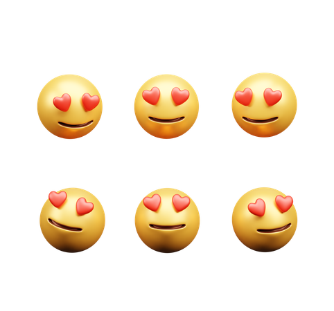 Lovely emoji  3D Icon