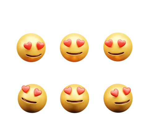 Lovely emoji  3D Icon