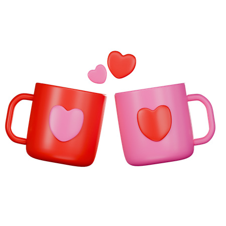 Lovers Cup  3D Icon