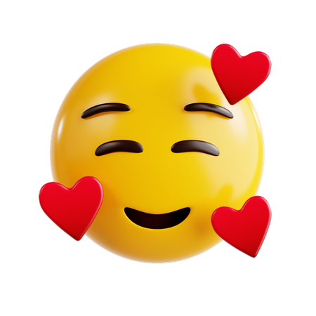 Loving Emoji  3D Icon
