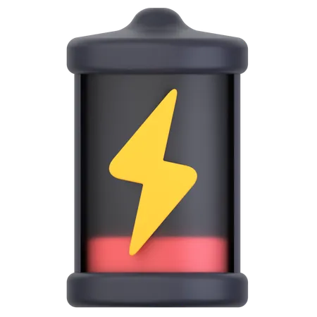 Low Battery  3D Icon
