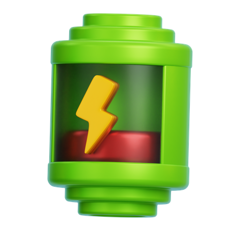 Low Battery  3D Icon