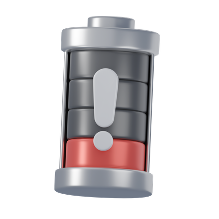 Low Battery  3D Icon