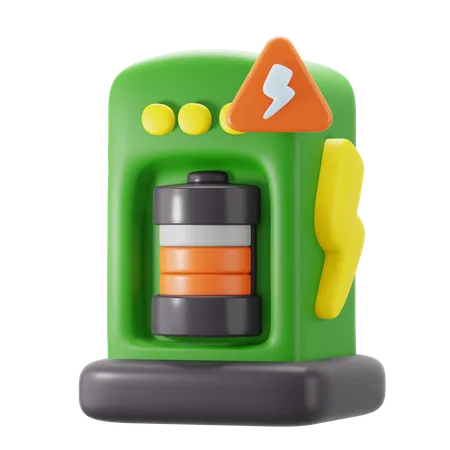 Low Battery  3D Icon